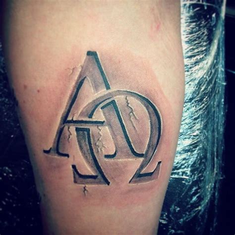 alpha and omega tattoo shop.